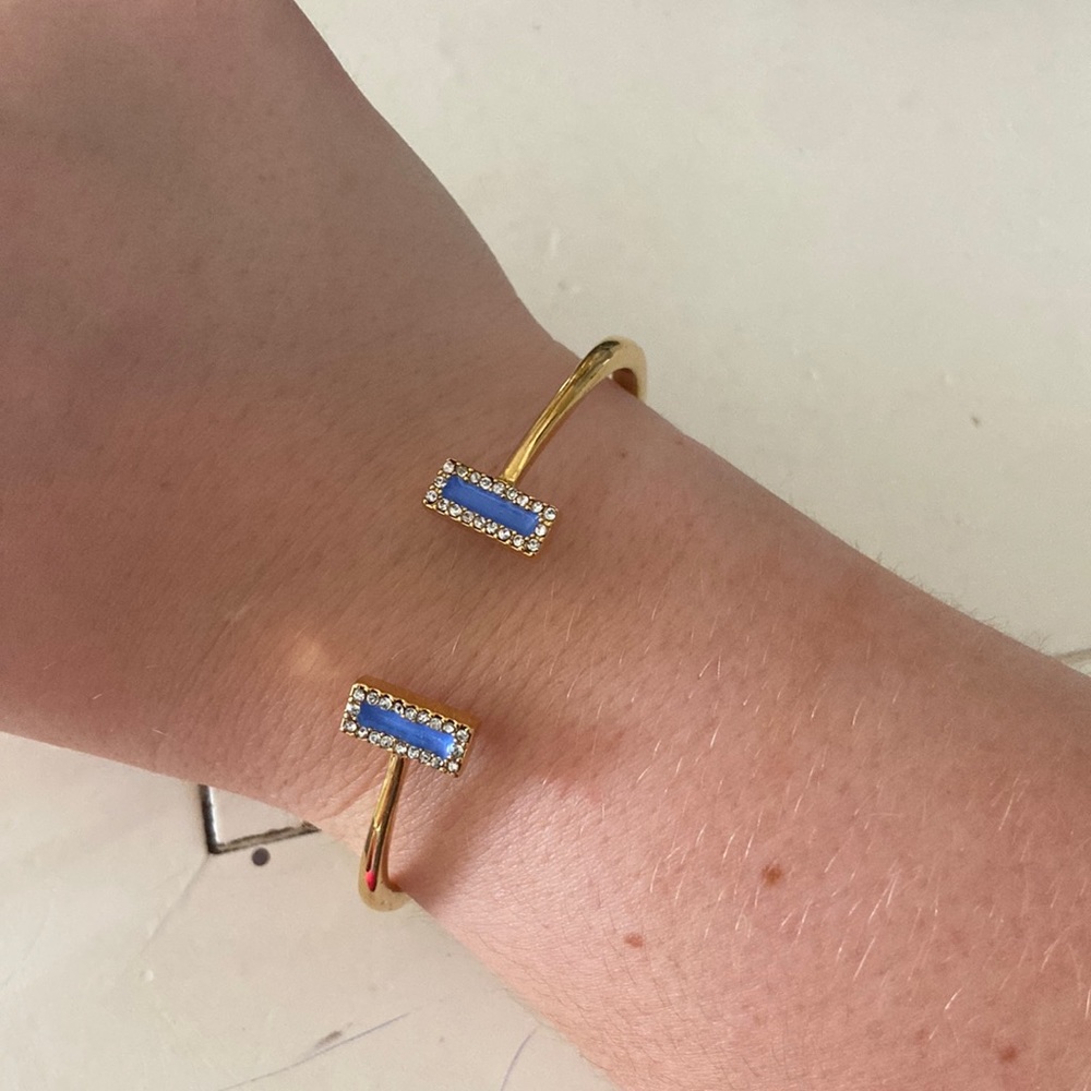 Kate Spade blue cuff